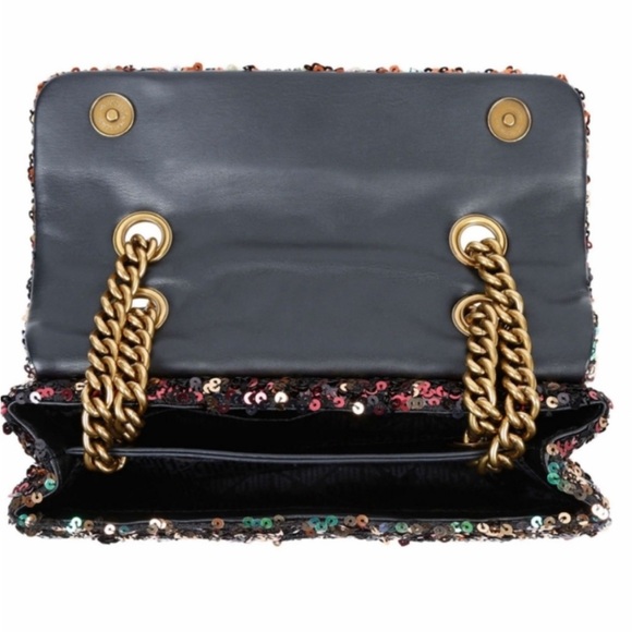 NWT KURT GEIGER MULTI COLOR SEQUINS SHOULDER BAG GORGEOUS!! - Picture 11 of 13
